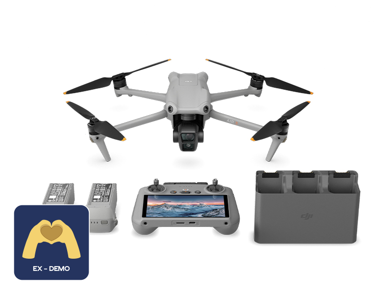 Ex-Demo DJI Air 3 Fly More Combo (DJI RC 2)